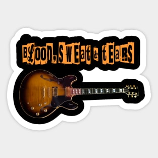 BLOOD SWEAT TEARS BAND Sticker